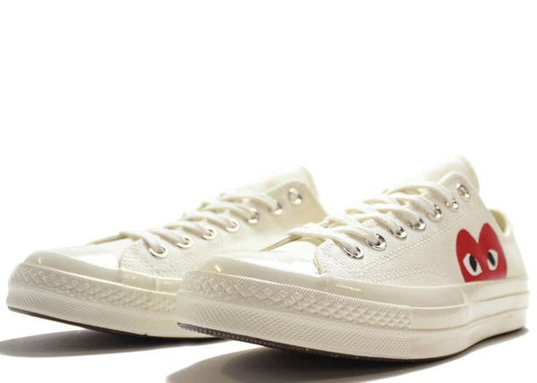 Converse Chuck Taylor All-Star 70s Ox Comme des Garcons PLAY White Low