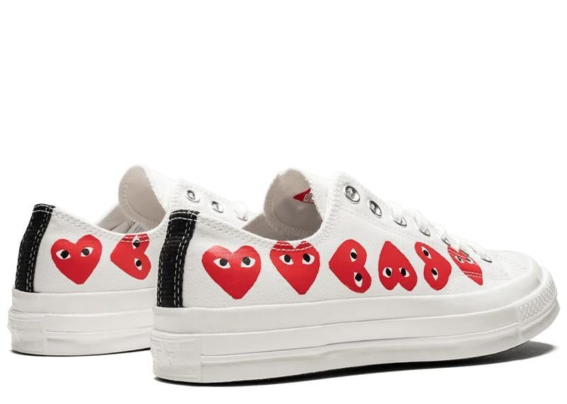 Converse Chuck Taylor All-Star 70s Ox Comme des Garcons Play Multi-Heart White 2018 Men