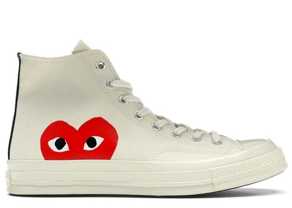 Converse Chuck Taylor All-Star 70s Hi Comme des Garcons PLAY White High