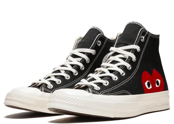 Converse Chuck Taylor All-Star 70s Hi Comme des Garcons PLAY Black High