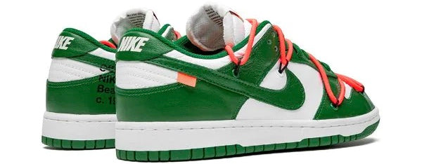 SB Dunk Low X OFF-WHITE 'Pine Green'