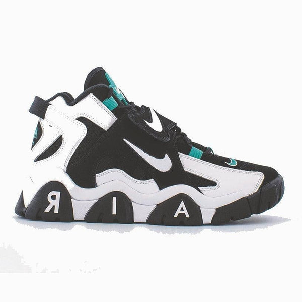 Nike Barrage Mid White/Black/Blue